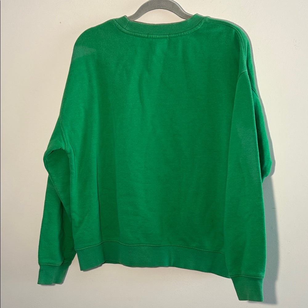 H&M Green Graphic Sweatshirt with FLY Design - Picture 9 of 9